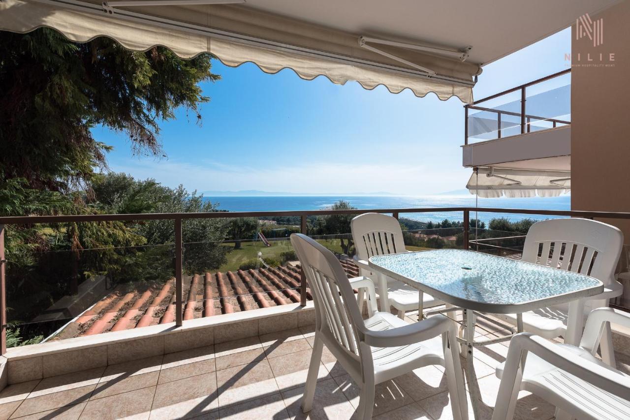 Breathtaking Villa, Nilie Hospitality Mgmt Posidi Exteriér fotografie