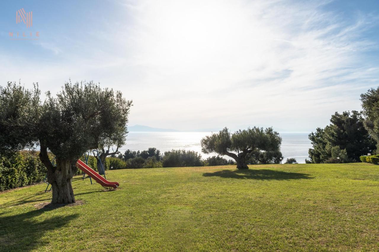 Breathtaking Villa, Nilie Hospitality Mgmt Posidi Exteriér fotografie