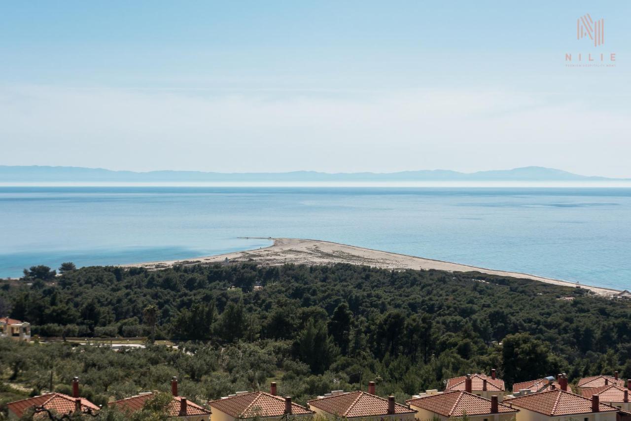 Breathtaking Villa, Nilie Hospitality Mgmt Posidi Exteriér fotografie